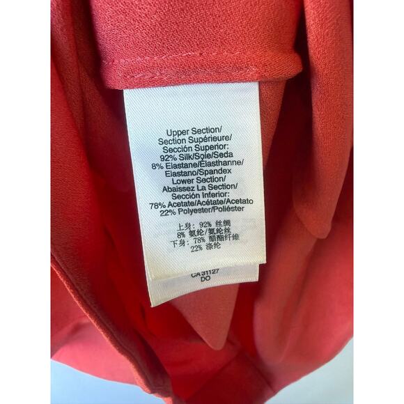 DKNY Coral Fitted Knee Length Dress- Size 8 - Picture 3 of 6